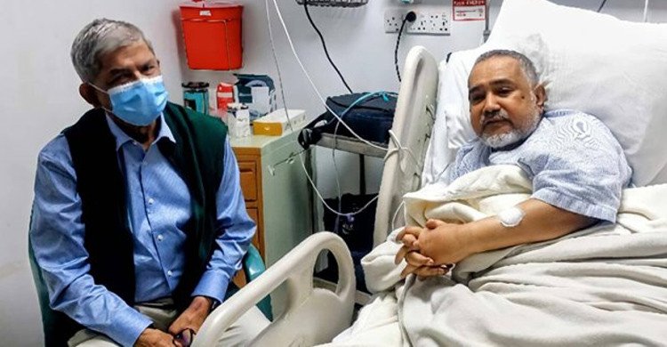 জামায়াত নেতা ডা. তাহেরকে দেখতে হাসপাতালে মির্জা ফখরুল