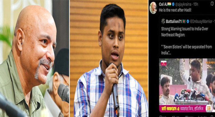 পরবর্তী টার্গেট হাসনাত আব্দুল্লাহ, ভারতীয় সাবেক কর্ণেলের হুমকি