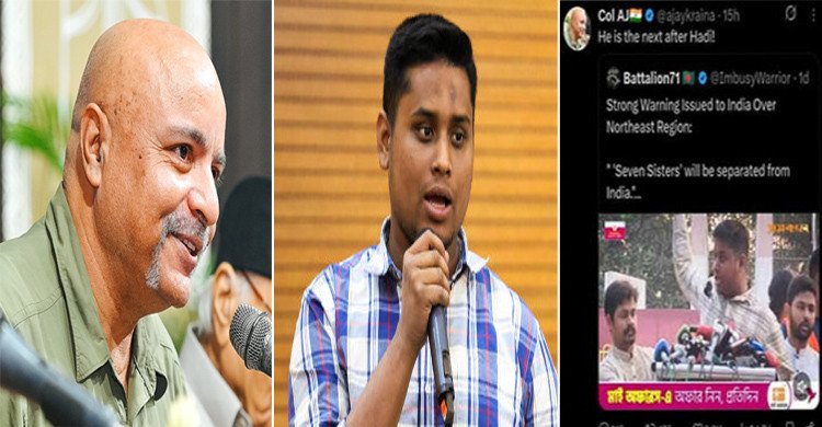 পরবর্তী টার্গেট হাসনাত আব্দুল্লাহ, ভারতীয় সাবেক কর্ণেলের হুমকি