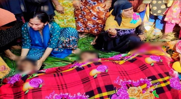 কুমিল্লায় ট্রলি উল্টে নদীতে,  একই পরিবারের তিন নারী নিহত