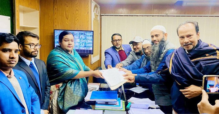 গাইবান্ধা-৪ আসনে মনোনয়নপত্র জমা দিলেন বিএনপি প্রার্থী শামীম কায়সার লিংকন
