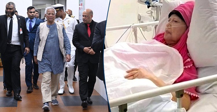 খালেদা জিয়াকে দেখতে এভারকেয়ারে প্রধান উপদেষ্টা