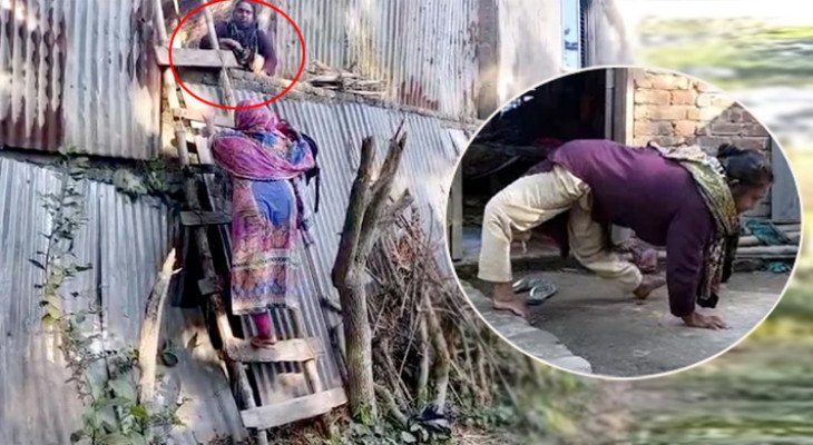 জমি নিয়ে বিরোধ: নরসিংদীতে ১ বছর ধরে ঘরবন্দী দুই বোন