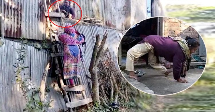 জমি নিয়ে বিরোধ: নরসিংদীতে ১ বছর ধরে ঘরবন্দী দুই বোন