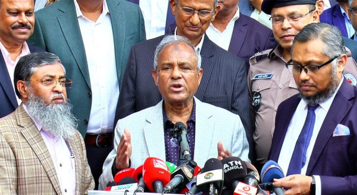 নির্বাচন থেকে সরে দাঁড়ানো প্রার্থীর ব্যক্তিগত সিদ্ধান্ত: স্বরাষ্ট্র উপদেষ্টা
