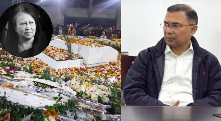 দেশনেত্রীর প্রতি মানুষের শ্রদ্ধা আমাদের পরিবার কখনই ভুলবে না: তারেক রহমান