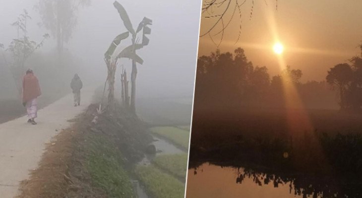 তেঁতুলিয়ায় টানা চার দিন ধরে দেশের সর্বনিম্ন তাপমাত্রা