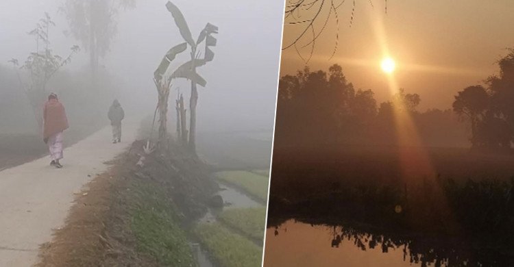 তেঁতুলিয়ায় টানা চার দিন ধরে দেশের সর্বনিম্ন তাপমাত্রা