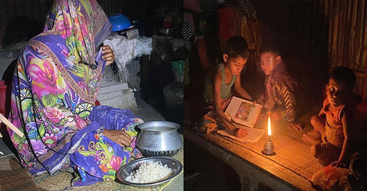পচা ভাত খেয়েই সেহরি-ইফতার, তিন সন্তান নিয়ে দিশেহারা আয়েশা