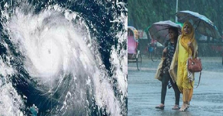 সাগরে লঘুচাপ: ৪ বিভাগে বজ্রসহ বৃষ্টির পূর্বাভাস