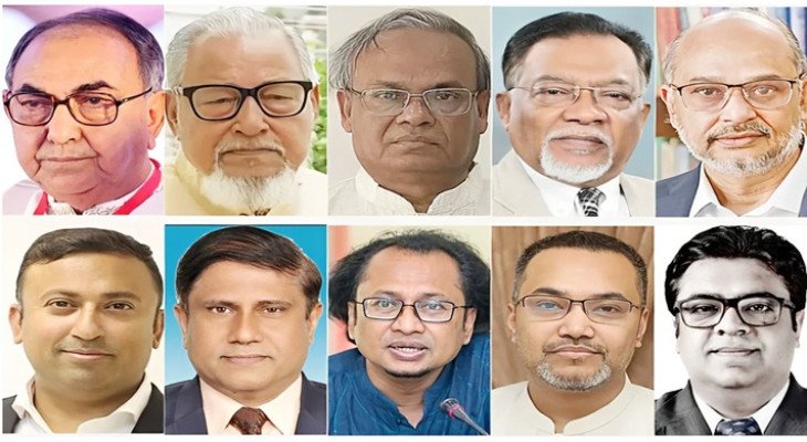 ১০ উপদেষ্টার দপ্তর বণ্টন করে গেজেট প্রকাশ