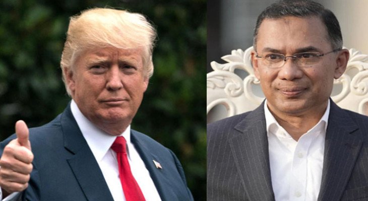 প্রধানমন্ত্রী তারেক রহমানকে অভিনন্দন জানিয়ে ডোনাল্ড ট্রাম্পের চিঠি