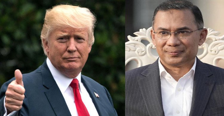 প্রধানমন্ত্রী তারেক রহমানকে অভিনন্দন জানিয়ে ডোনাল্ড ট্রাম্পের চিঠি