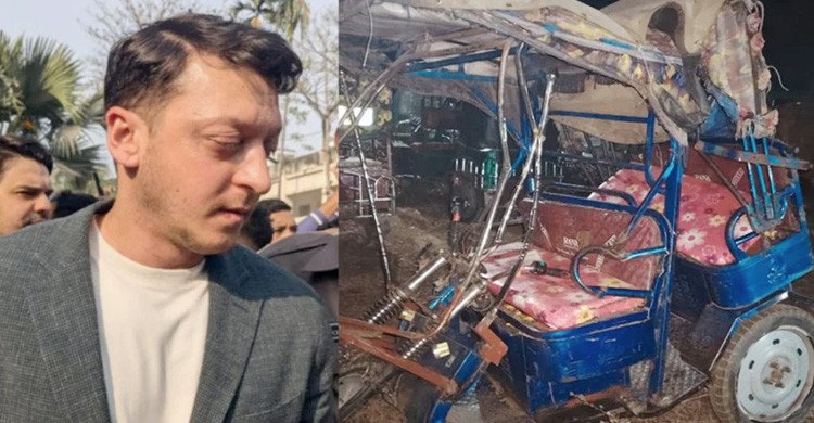 রোহিঙ্গা ক্যাম্প পরিদর্শন শেষে ফেরার পথে ওজিলের গাড়িবহরে দুর্ঘটনা
