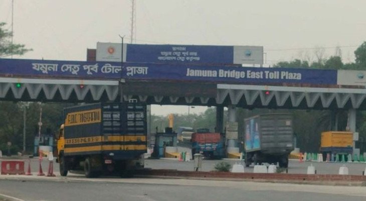 যমুনা সেতুতে ২৪ ঘণ্টায় টোল আদায় সাড়ে ৩ কোটি টাকা