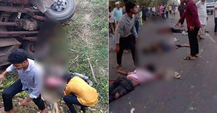 চট্টগ্রামের ফটিকছড়িতে বাস-মোটরসাইকেল সংঘর্ষে নিহত ৪