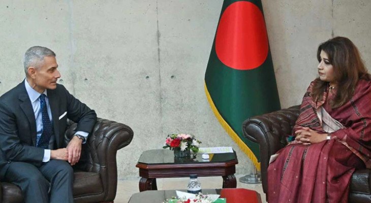 পররাষ্ট্র প্রতিমন্ত্রীর সঙ্গে মার্কিন সহকারী পররাষ্ট্রমন্ত্রী পল কাপুরের বৈঠক