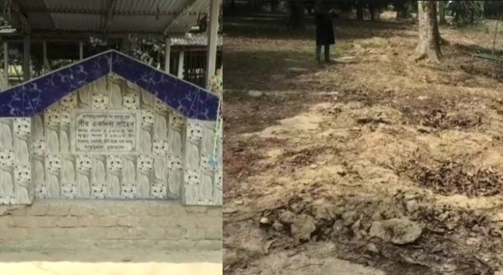 চুয়াডাঙ্গায় মাজার খুলে জোরপূর্বক জমি দখলের অভিযোগ