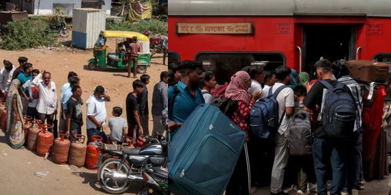 ‘অনাহারে মরতে চাই না’: ভারতে জ্বালানি সংকটে শহর ছাড়ছে হাজারো শ্রমিক
