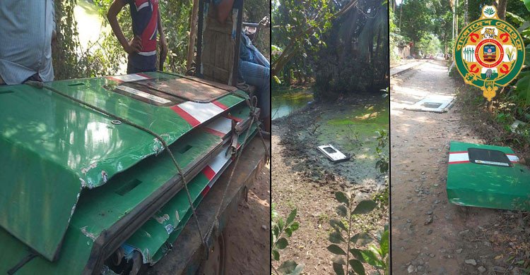 গাছবোঝাই ট্রাকের সঙ্গে ঘষা লেগে ছিটকে গেল ‘পর্যটক এক্সপ্রেসের’ ৬টি দরজা 