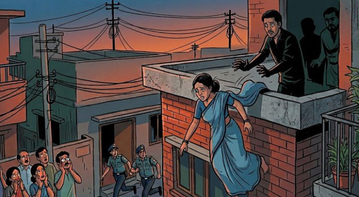 ‘১১ লাখ দেওয়ার পরও রক্ষা হয়নি’ যৌতুকের দাবিতে ছাদ থেকে ফেলে গৃহবধূকে হত্যা  