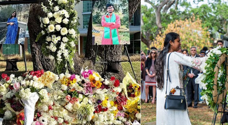 যুক্তরাষ্ট্রে নিহত শিক্ষার্থী জামিল-বৃষ্টির স্মরণে শোকসভা 