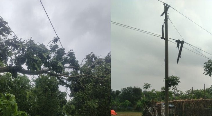 আলমডাঙ্গায় ৩ দিন ধরে বিদ্যুৎহীন বহু এলাকা, দুর্ভোগে জনজীবন  