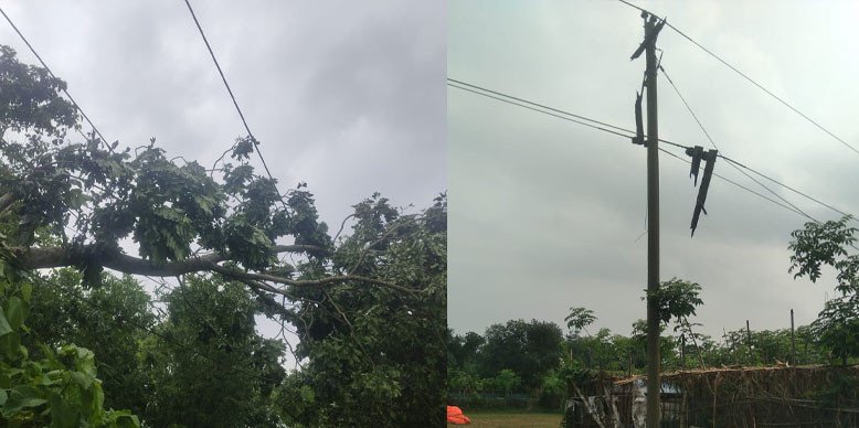 আলমডাঙ্গায় ৩ দিন ধরে বিদ্যুৎহীন বহু এলাকা, দুর্ভোগে জনজীবন  