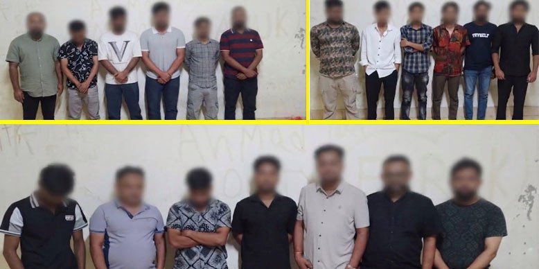 অভিজাত এলাকা গুলশানে ‘মদ খেয়ে’ মাতলামি, ১৯ জন গ্রেফতার