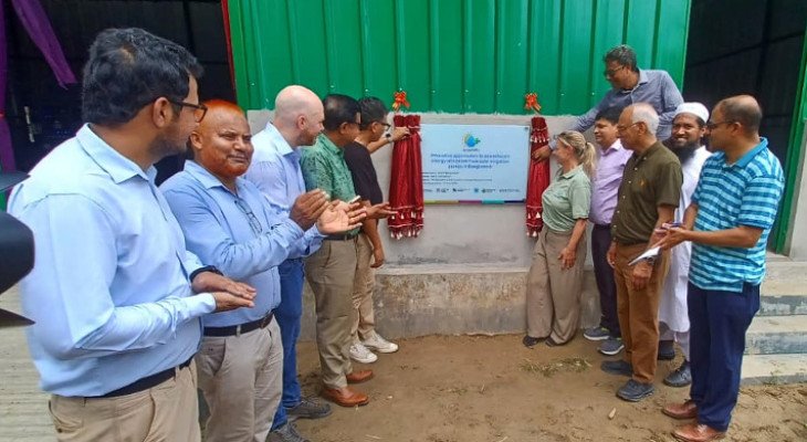চুয়াডাঙ্গায় যুক্তরাজ্য সরকারের অর্থায়নে ওয়াটার ট্রিটমেন্ট প্ল্যান্টের উদ্বোধন