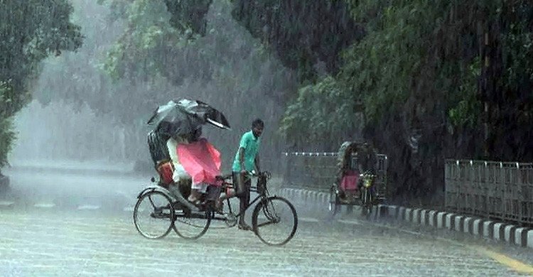 দেশের আট জেলায় বজ্রবৃষ্টির আভাস