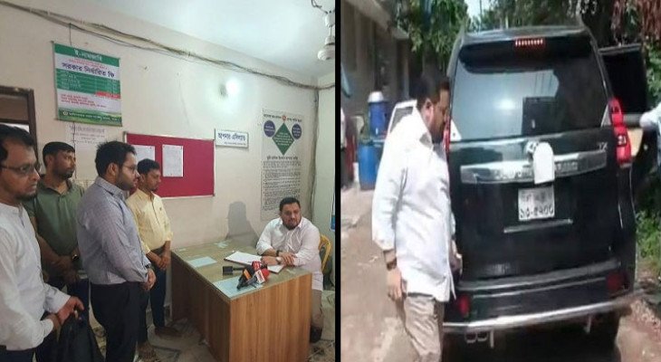 প্রটোকল ছাড়াই সাভার ও আশুলিয়ার রাজস্ব সার্কেলে আকস্মিক পরিদর্শনে ভূমি প্রতিমন্ত্রী  