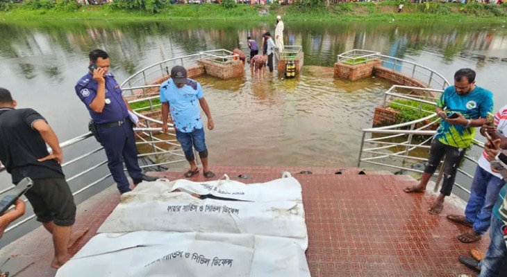 নারায়ণগঞ্জে গোসলে নেমে একই পরিবারের নিহত ২, নিখোঁজ ১  