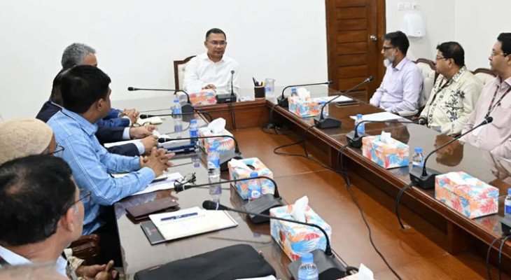 বিআরটি প্রকল্প নিয়ে সভা করলেন প্রধানমন্ত্রী তারেক রহমান