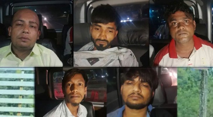 রাজধানীর আদাবরে কব্জি কাটা গ্রুপের আবু সাঈদসহ গ্রেপ্তার ৫  