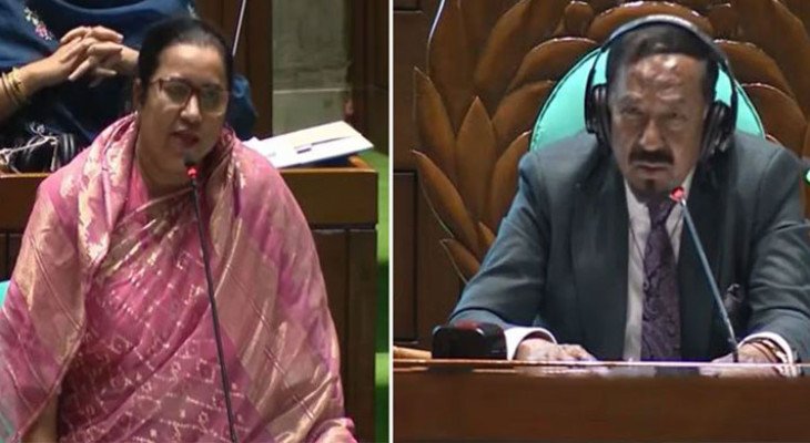 ‘২ মিনিটে শেষ করেন, বাকি কথা টকশোতে বলবেন’, নিলোফার চৌধুরী মনিকে স্পিকার 