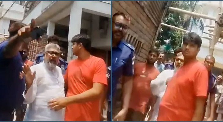 ঝিনাইদহে আ. লীগ নেতাকে পুলিশের কাছ থেকে ছিনিয়ে নিলেন নেতাকর্মীরা  