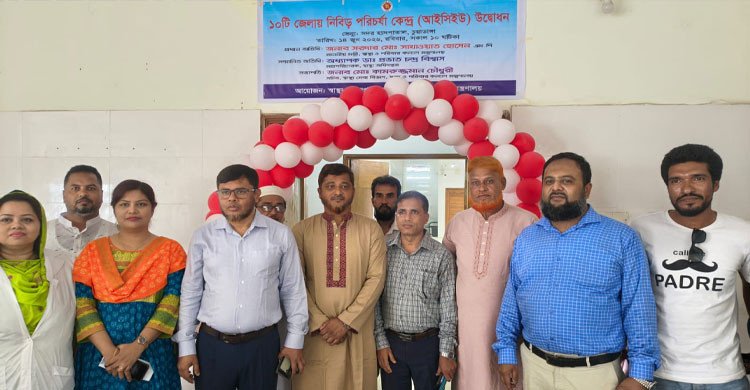 চুয়াডাঙ্গা সদর হাসপাতালে আইসিইউ উদ্বোধন 
