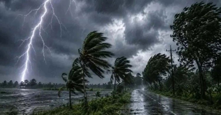 দেশের ১৩ অঞ্চলে বজ্রবৃষ্টির শঙ্কা, নদীবন্দরে ১ নম্বর সতর্কসংকেত   
