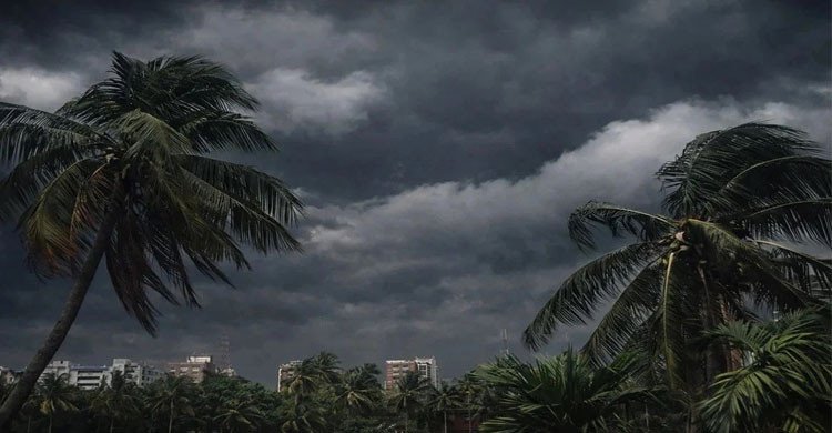 দুপুরের মধ্যে ঢাকাসহ দেশের ৯ জেলায় ৬০ কিমি বেগে ঝড়ের আভাস  