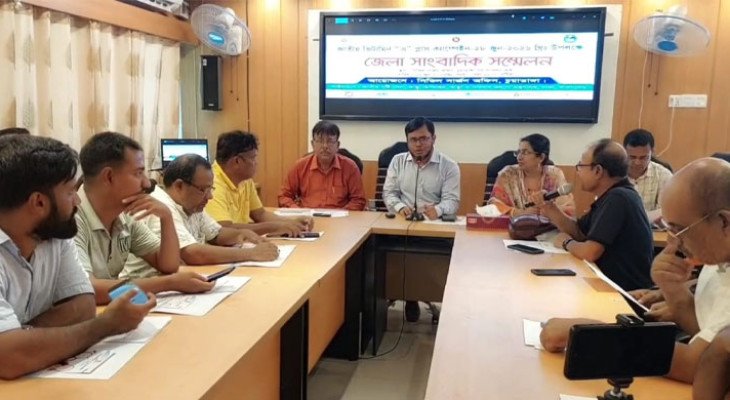 চুয়াডাঙ্গায় দেড় লাখ শিশুকে ভিটামিন 'এ' প্লাস ক্যাপসুল খাওয়ানো হবে  