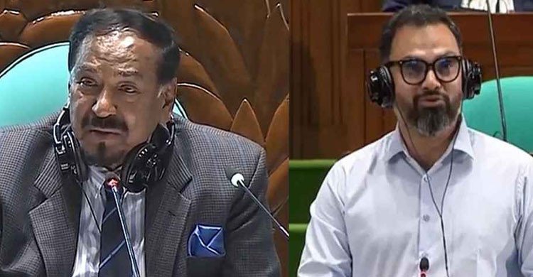 আপনি দুঃখজনকভাবে নির্বাচিত নন, ভোটিংয়ে অংশ নেবেন না: সংসদে আমিনুল হককে স্পিকার 