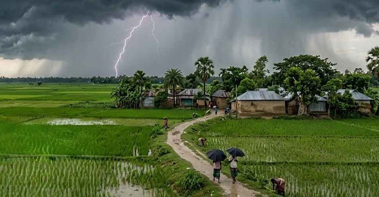 আবহাওয়া নিয়ে দুঃসংবাদ, যেসব জেলায় বজ্রবৃষ্টির আভাস 