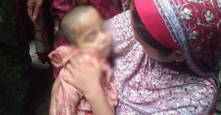 গোবিন্দগঞ্জে নানার বাড়িতে এসে পানিতে পড়ে  শিশুর মৃত্যু 
