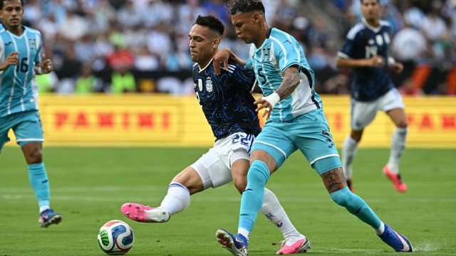 মেসিকে ছাড়াই প্রস্তুতি ম্যাচে হন্ডুরাসকে ২-০ গোলে হারালো আর্জেন্টিনা