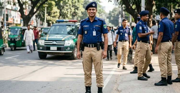 পুলিশের ইউনিফর্মে আবারও পরিবর্তন: শার্ট হবে গাঢ় নীল, প্যান্ট খাকি