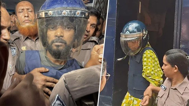 রামিসা হত্যার রায়: আদালতে আনা হলো আসামি সোহেল ও তার স্ত্রীকে