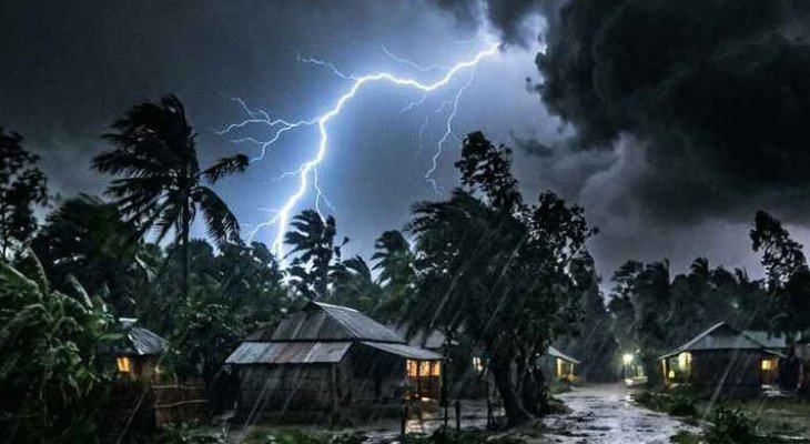 দেশের ১৫ জেলায় দুপুরের মধ্যে বজ্রবৃষ্টির আভাস 