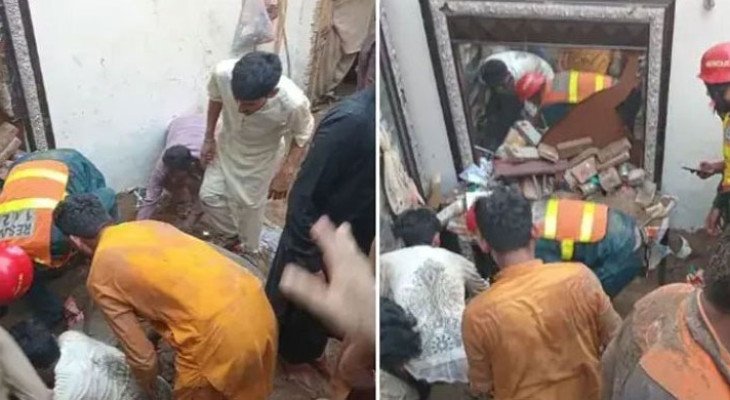 লাহোরে কোচিং সেন্টারের ছাদ ধসে ১৪ শিশু নিহত  