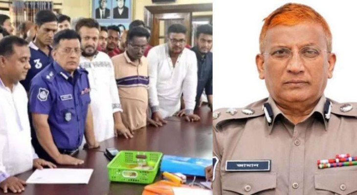 আ’লীগের মনোনয়ন সভায় ইউনিফর্ম পরা সেই অতিরিক্ত ডিআইজিকে বাধ্যতামূলক অবসর